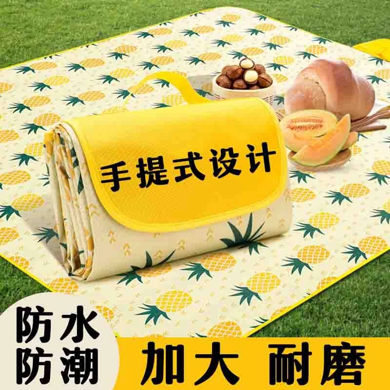 好看野餐垫防潮垫户外露营野餐装备防水便携春游可折叠颜色便捷