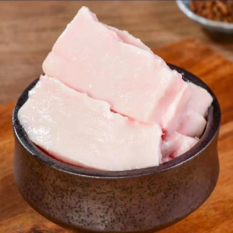 【猪肥肉】(老郭书记）农家黑毛土猪肉 顺丰冷链包邮