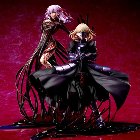fate手办saber黑礼服吾王塞巴天之杯迷失之蝶阿尔托莉雅周边玩偶