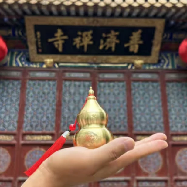 【三月推荐】摆件黄铜避火龙摆件厨房家居摆件厨房西北角