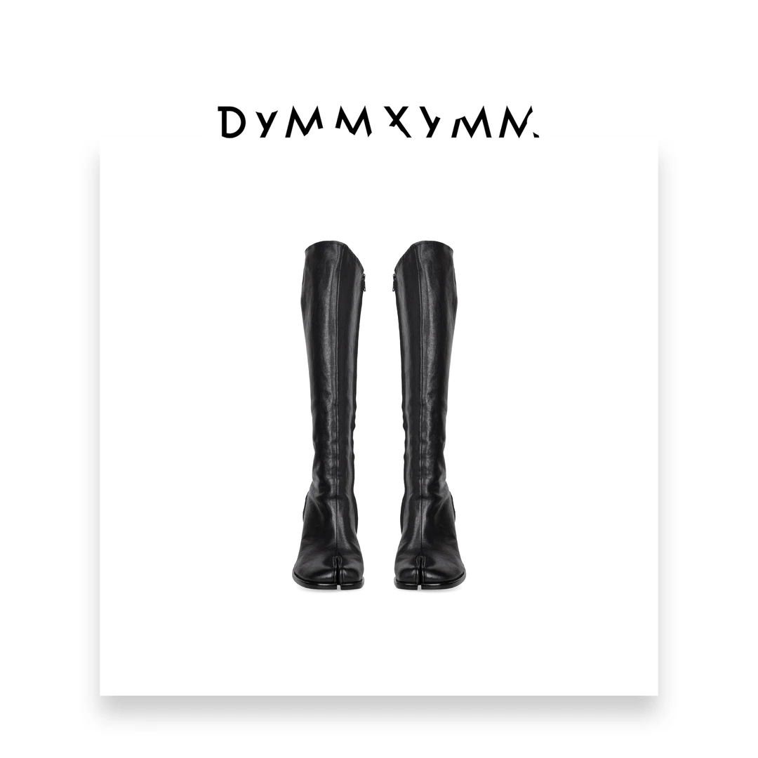 【DYMMXYMM】-马拉拉·时尚百搭新款气质显瘦小众长筒分趾靴-WSD018