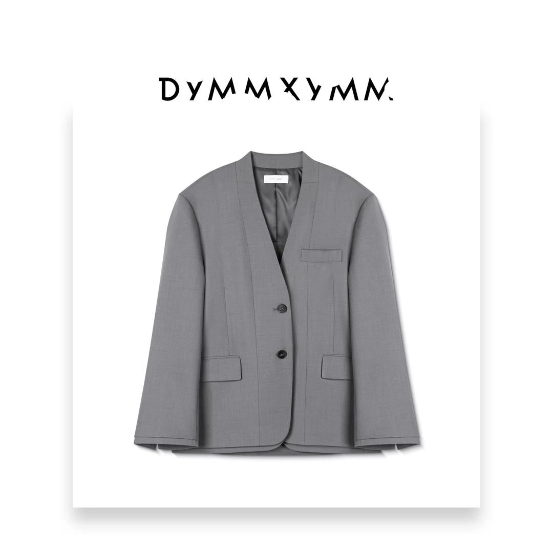 【DYMMXYMM】-极简风新款气质百搭时尚百搭高级感西装-F0005