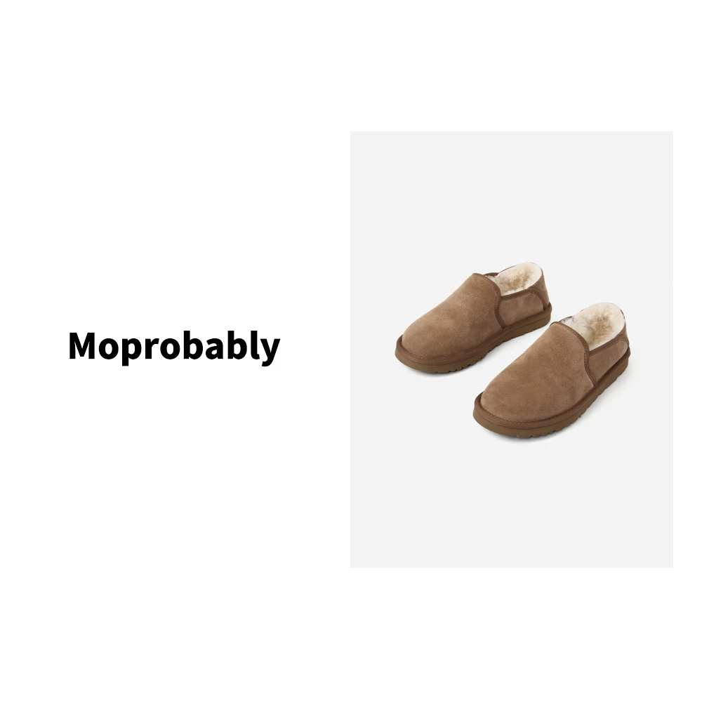 Moprobably予诺2023秋冬新款简约风内里绒面保暖休闲鞋LE3407242