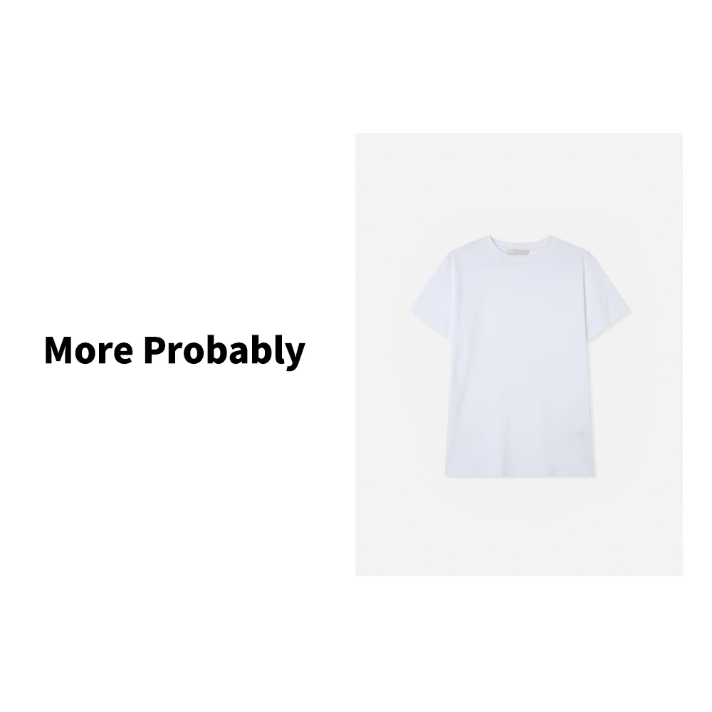 Moprobably 2024夏季新款国潮T恤简约纯色休闲圆领上衣L3211010