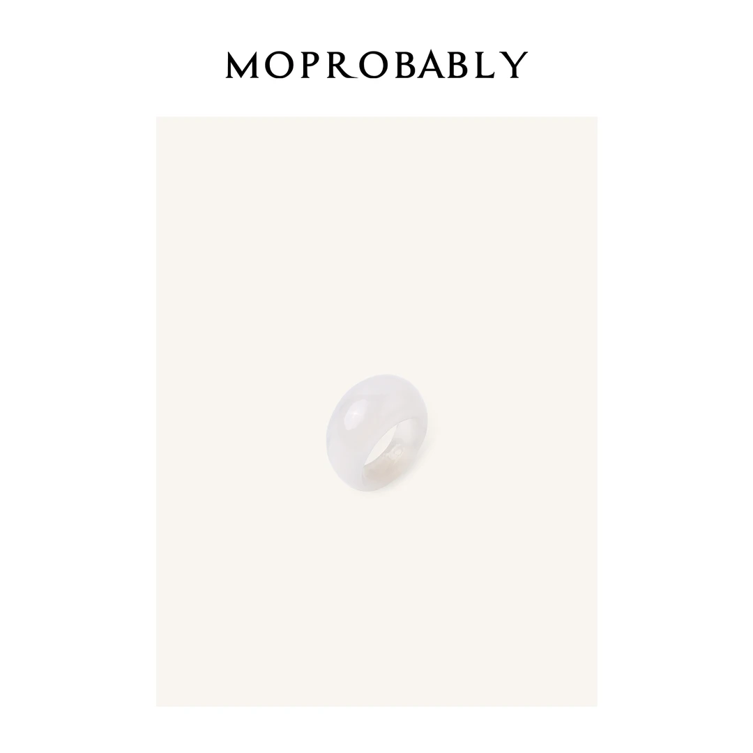 非金属陶瓷戒指 予诺 2024新款时尚简约小众百搭戒指女L4033013