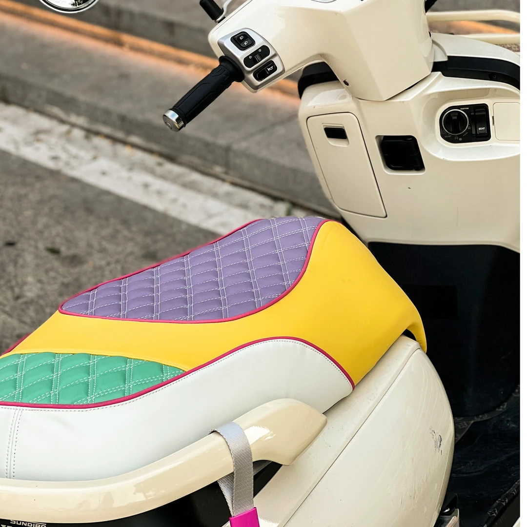 适用25款新款本田ns125la座椅改装坐垫座套专用踏板车摩托车