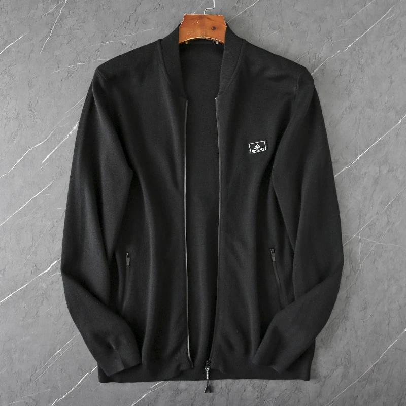 H023剪标男士时尚百搭休闲针织开衫