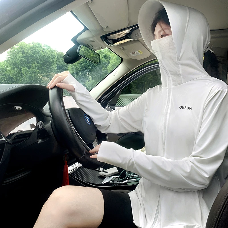 【防紫外线】【夏天五合一防晒衣】【速干冰丝防晒服】【男女同款】女夏季