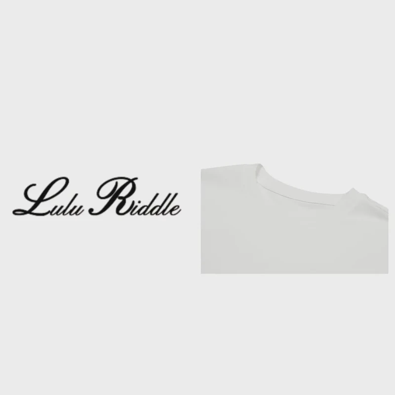 2024ss 春夏新款字母刺绣休闲百搭潮流短袖T恤J11009