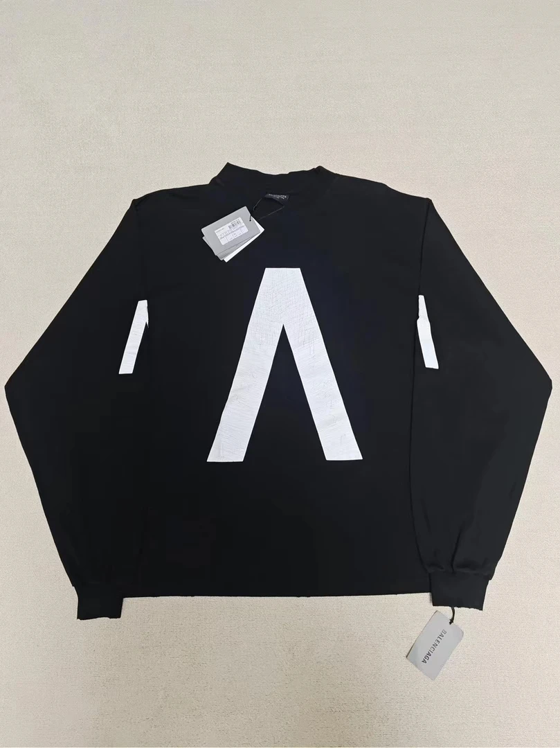 全新未使用 Balenciaga/巴黎世家 XS码 Music限量音乐破坏长袖