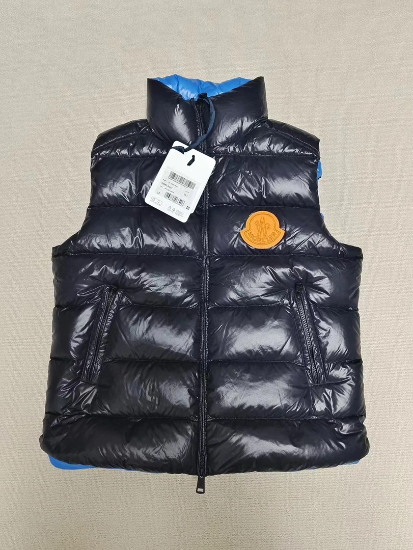 全新未使用 MONCLER 1码 PARKE男士羽绒马甲