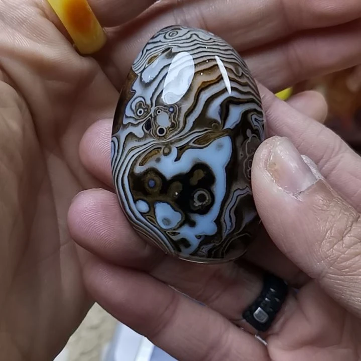 【闪购商品】玛瑙/玉髓吊坠(不含链)未镶嵌山*河