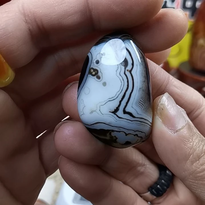 【闪购商品】玛瑙/玉髓吊坠(不含链)未镶嵌星*
