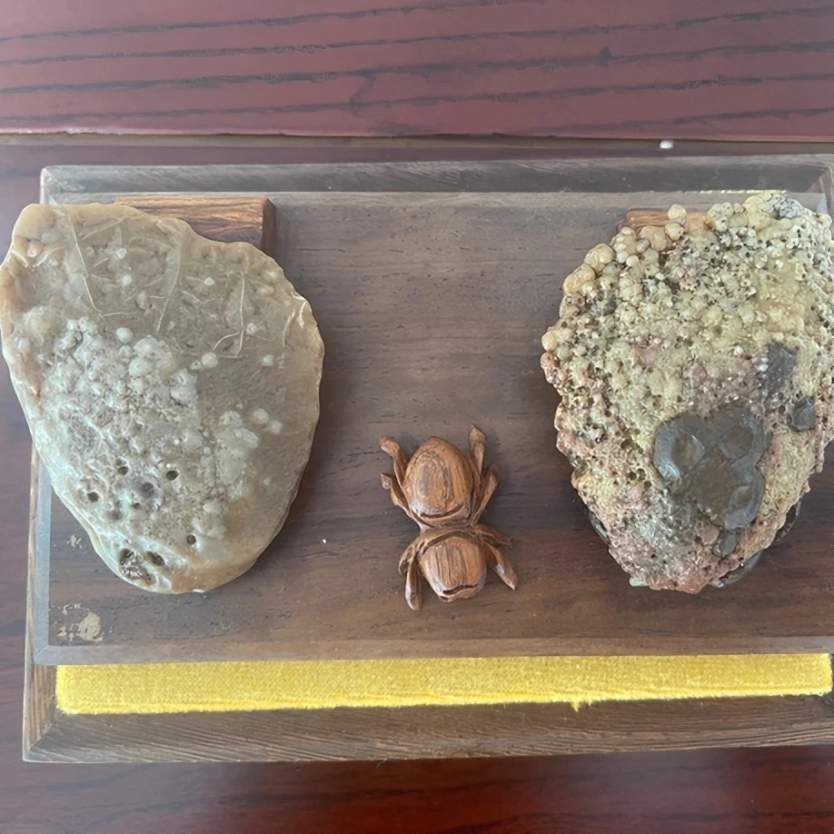 阿拉善戈壁奇石精美摆件-知足常乐