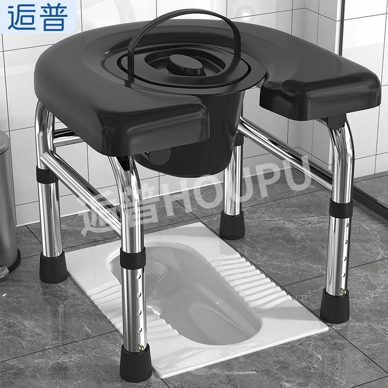 便携式老人坐便器移动马桶坐便椅凳蹲便改孕妇上厕所神器家用蹲坑