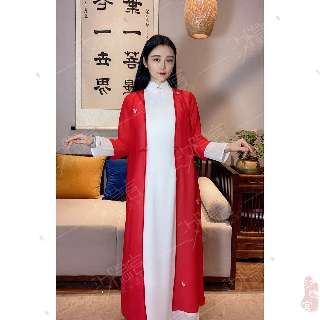 【微瑕商品】国风时尚长款套装