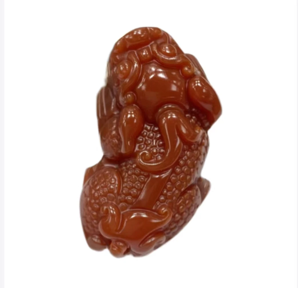 红貔貅 吊坠 玛瑙  带礼盒 CKR333