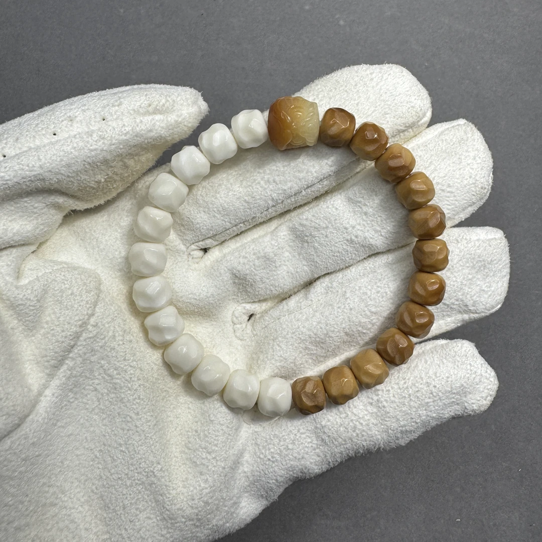 白玉菩提【融合】老型雕刻98无相*设计款*