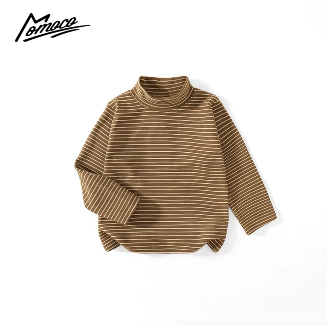 MOMOCO男童冬季时尚条纹打底衫75430239002