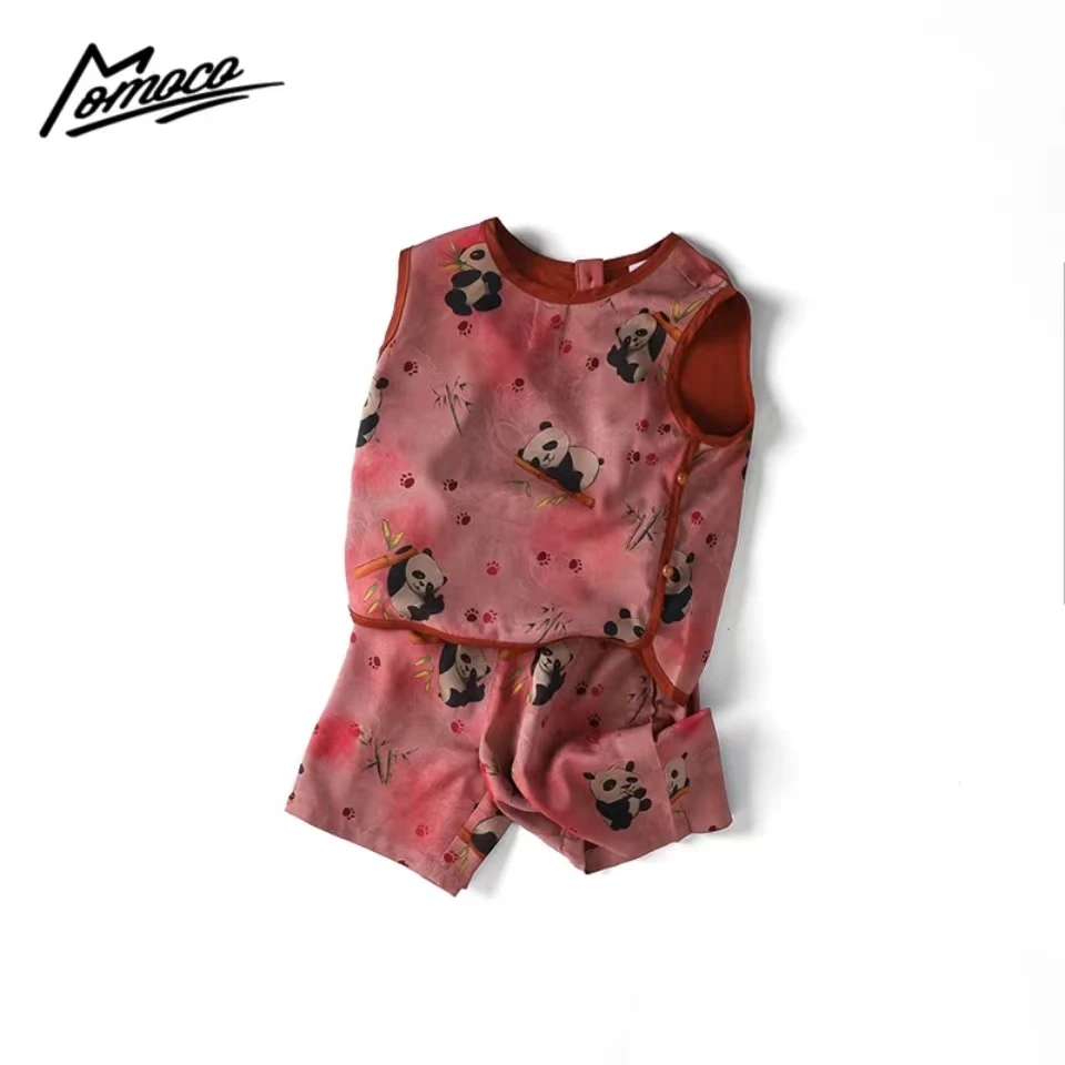 MOMOCO新中式大熊猫国风两件套75680580028