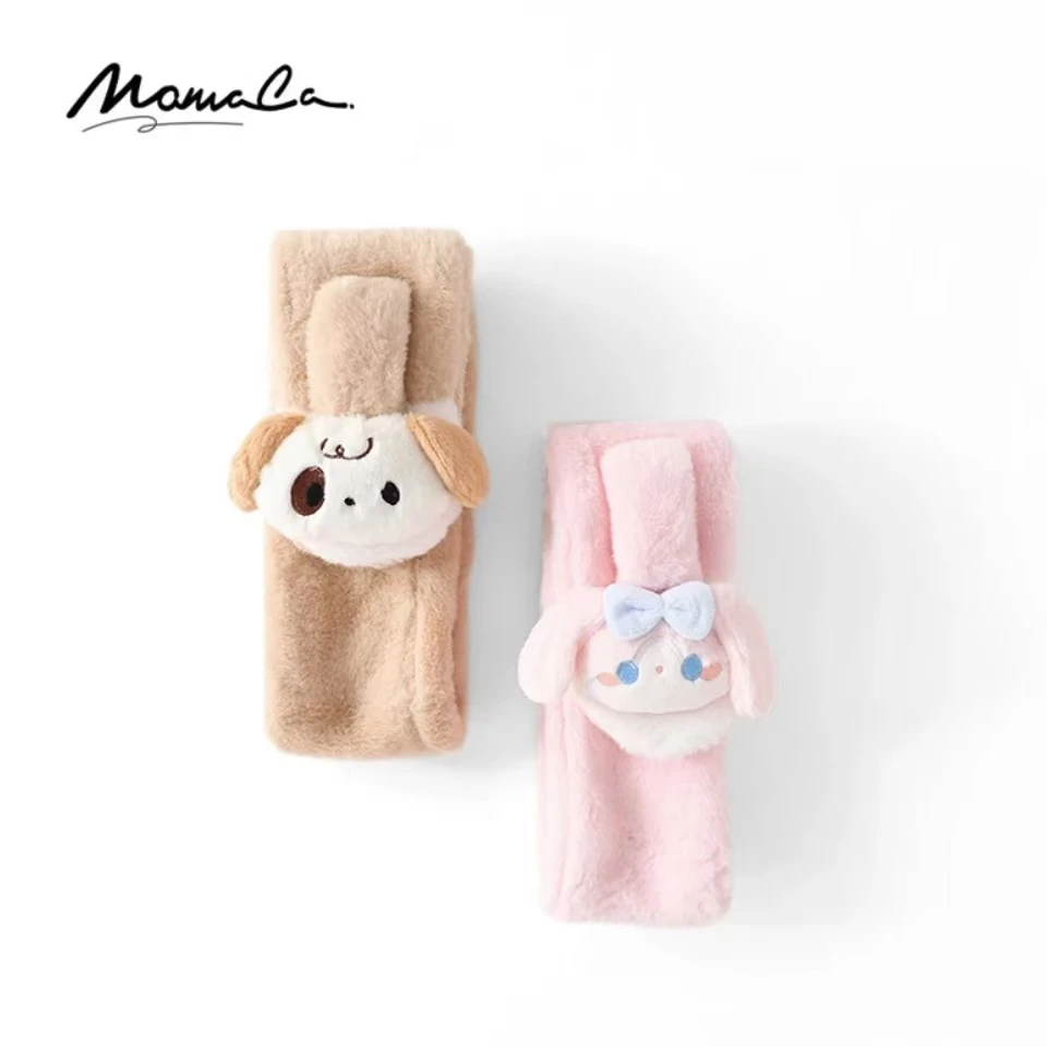 MOMOCO冬季男女童卡通毛绒交叉围巾75452544004&75852544005