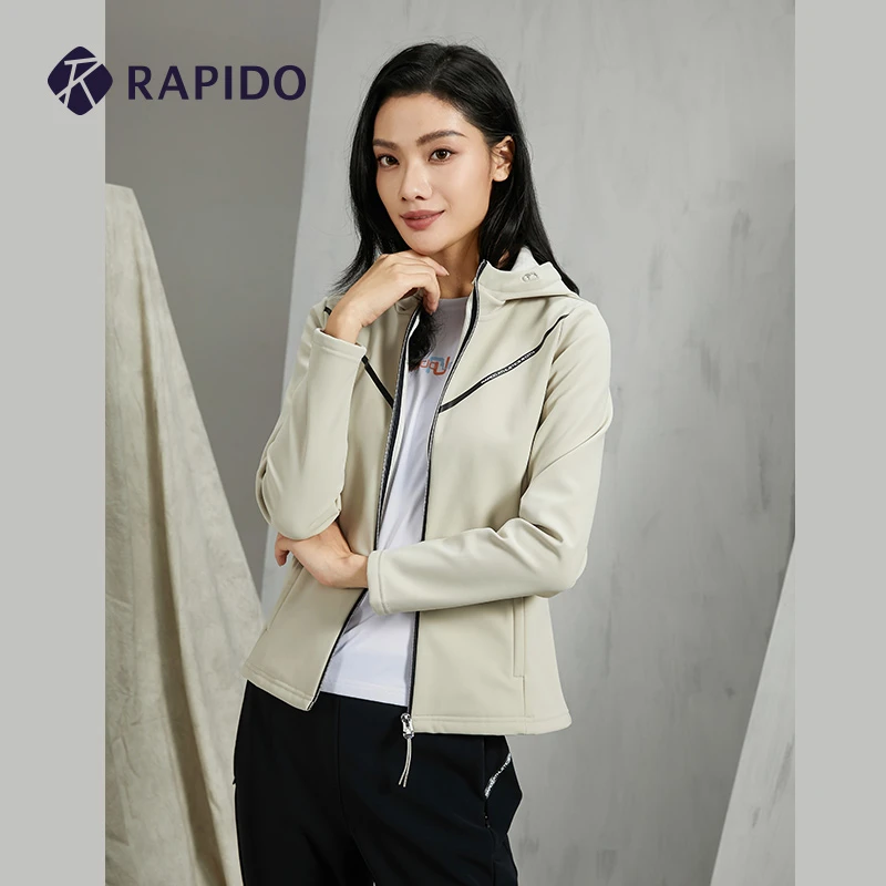Rapido2025年秋季新款女子舒适保暖通勤夹克休闲外套CP3976G06