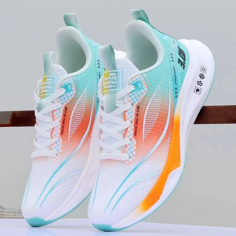 春秋网鞋季新款男鞋青少年跑步透气学生鞋男士百搭低帮舒适休闲鞋