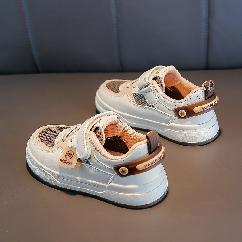 儿童网鞋男童板鞋网鞋女童网布休闲鞋春夏款2024春夏新款透气百搭