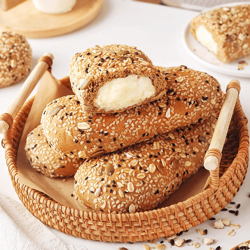 早餐面包杂粮奶酪零食饱腹代餐粗粮早餐全麦