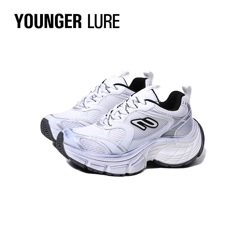 【老彭同学】女士ins潮流老爹鞋时尚复古厚底休闲鞋运动鞋【X235】