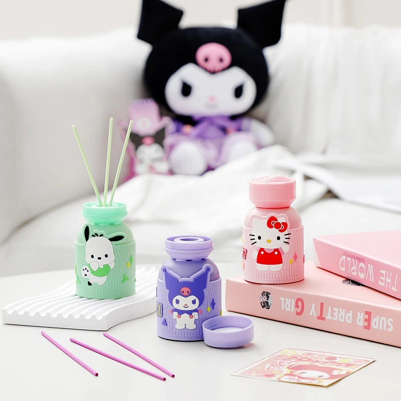 三丽鸥正版授权无火香薰可爱卡通萌趣车载市内清新空气无火香薰