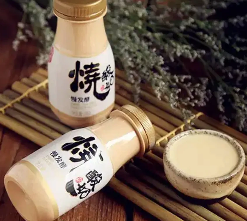 菊乐袋装烧酸奶180g