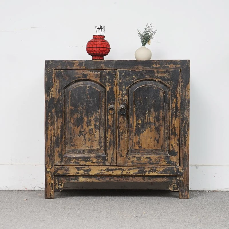 明清古典实木榆木老家具老物件老柜子书箱书柜可收藏