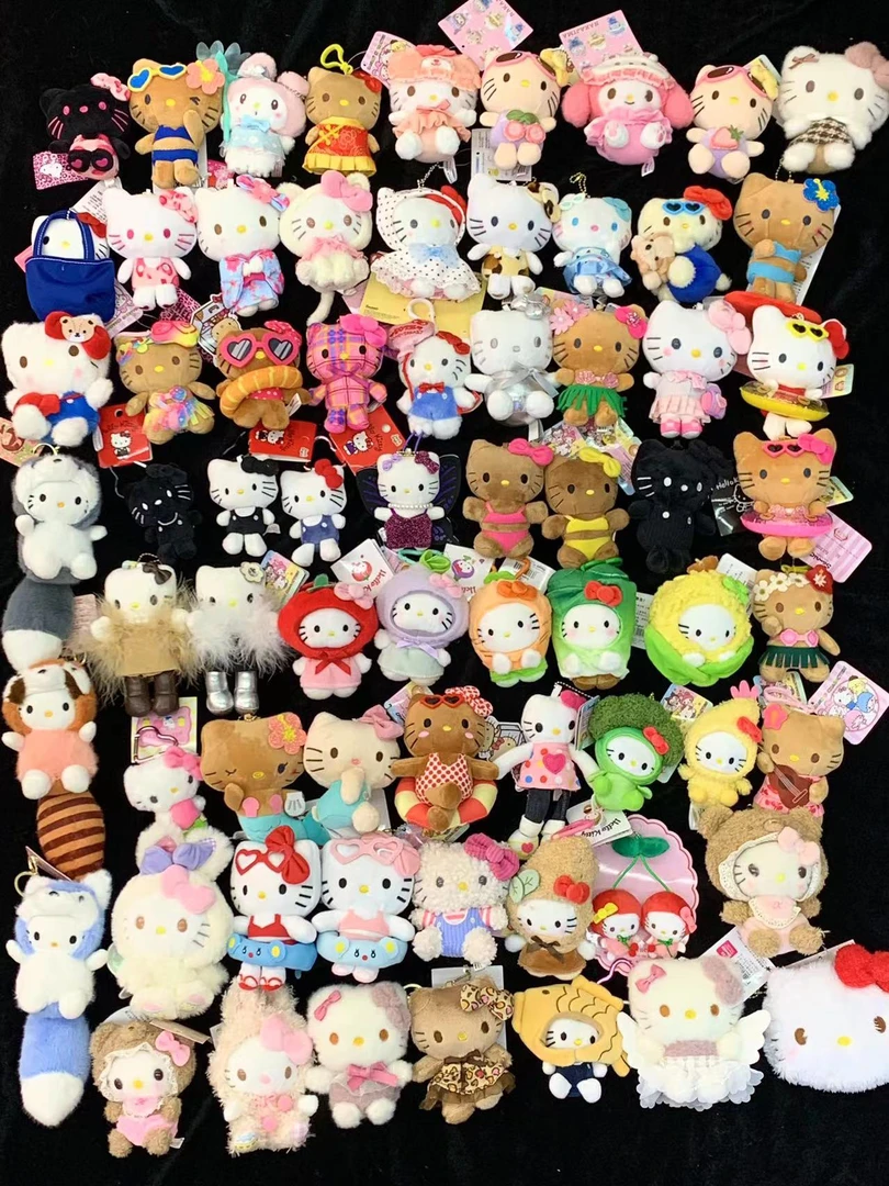 在淘kitty挂件合集-包包挂件可爱毛绒玩偶挂饰