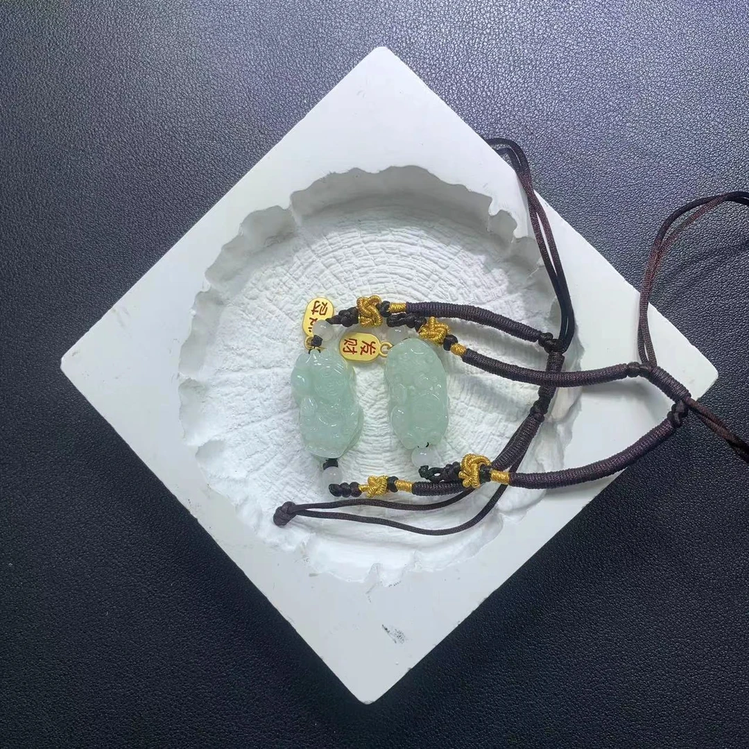 【十一】天然翡翠貔貅手绳@多样性发一件@DDH06838
