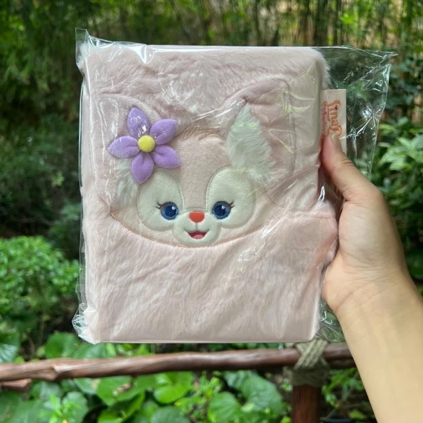 乐园正品星黛露紫色雪莉玫托尼文具笔记本儿童毛绒本册