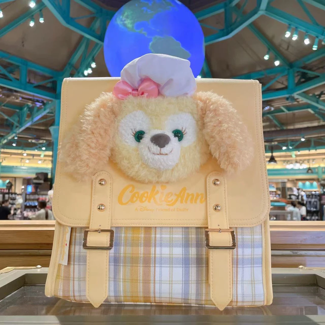 乐园玲娜贝儿饼饼达菲玫玫露露学院风背包包包乐园正品