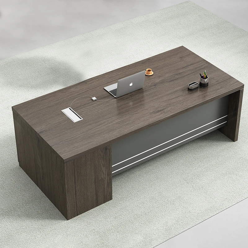 办公桌老板桌总裁桌简约现代办公家具办公室主管经理办公桌