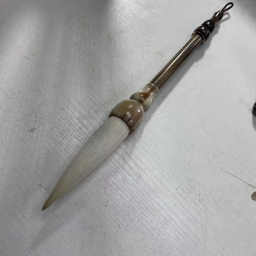 【黄氏笔莊】牛角大羊毫