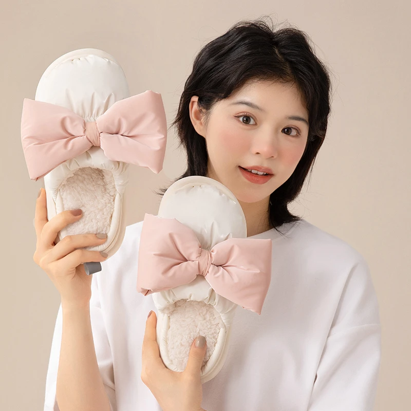棉拖鞋女冬季乳胶厚底防滑室内家居月子保暖毛绒踩屎感冬天拖鞋男