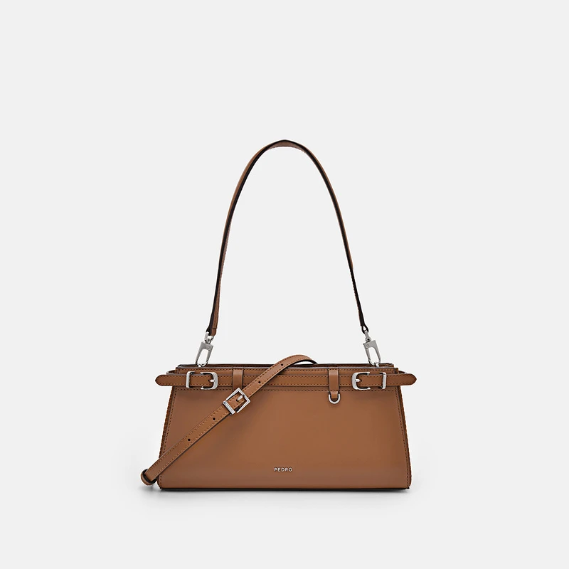 PEDRO牛皮腋下包Studio女士复古腋下包通勤PW2-76610077