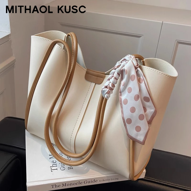 MITHAOL KUSC正品高档品牌真皮女士手提包包大容量生日礼物送女生