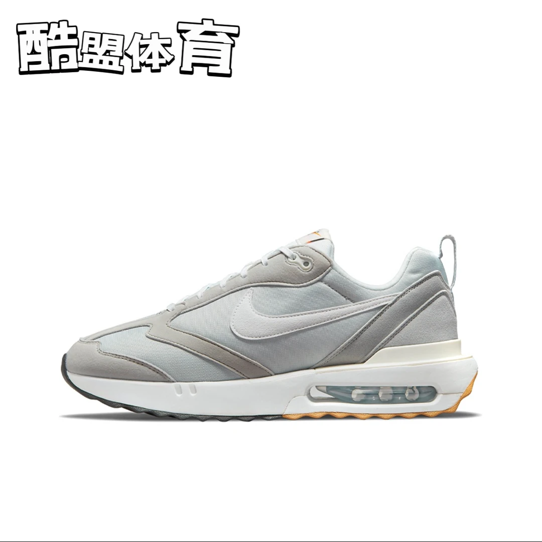 耐克Nike 复古防滑耐磨减震轻便透气回弹跑鞋 灰白 DJ3624-002