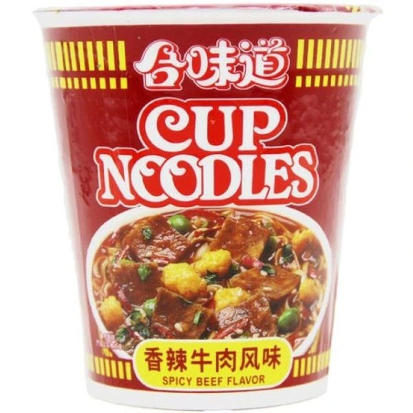 合味道香辣牛肉味杯面83g