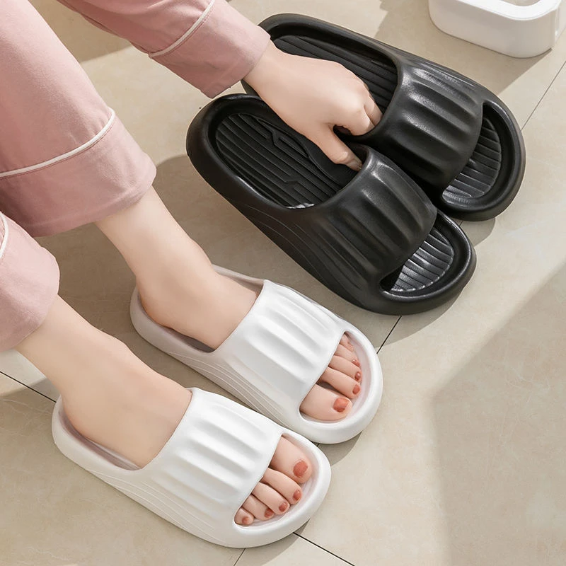 EVA厚底凉拖鞋男女防臭防滑耐磨家用浴室沙滩洗澡情侣居家拖鞋