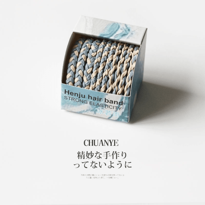 apwq 头绳耐用发圈头饰彩色橡皮筋糖果色简约高弹力甜美扎马尾百搭气质