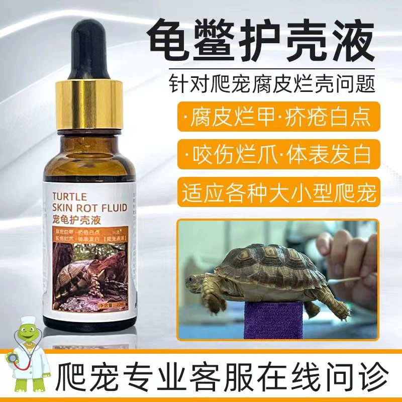 乌龟护壳液腐皮腐甲腐皮烂甲乌龟护龟液烂壳烂甲