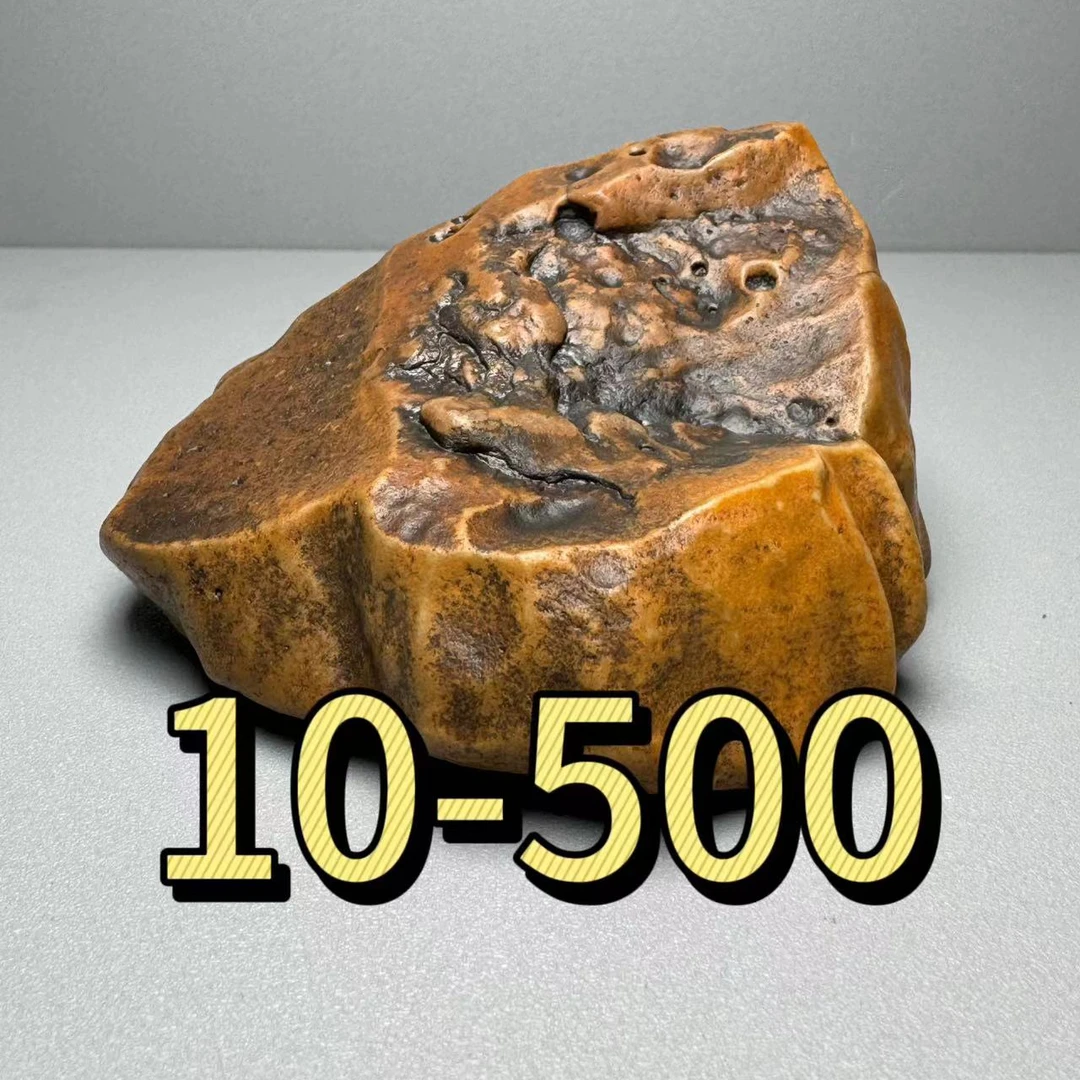 阿拉善五彩戈壁石奇石摆件