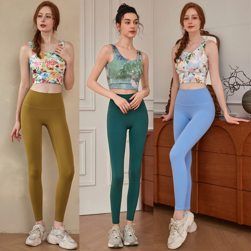 时尚运动普拉提女显瘦跑步背心瑜伽服套装女专业跑步健身服女款