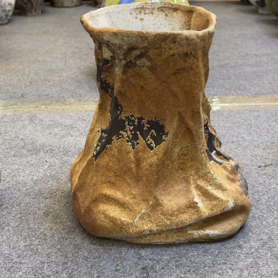 瓶跳****鱼陶瓷瓶口径高度左右
